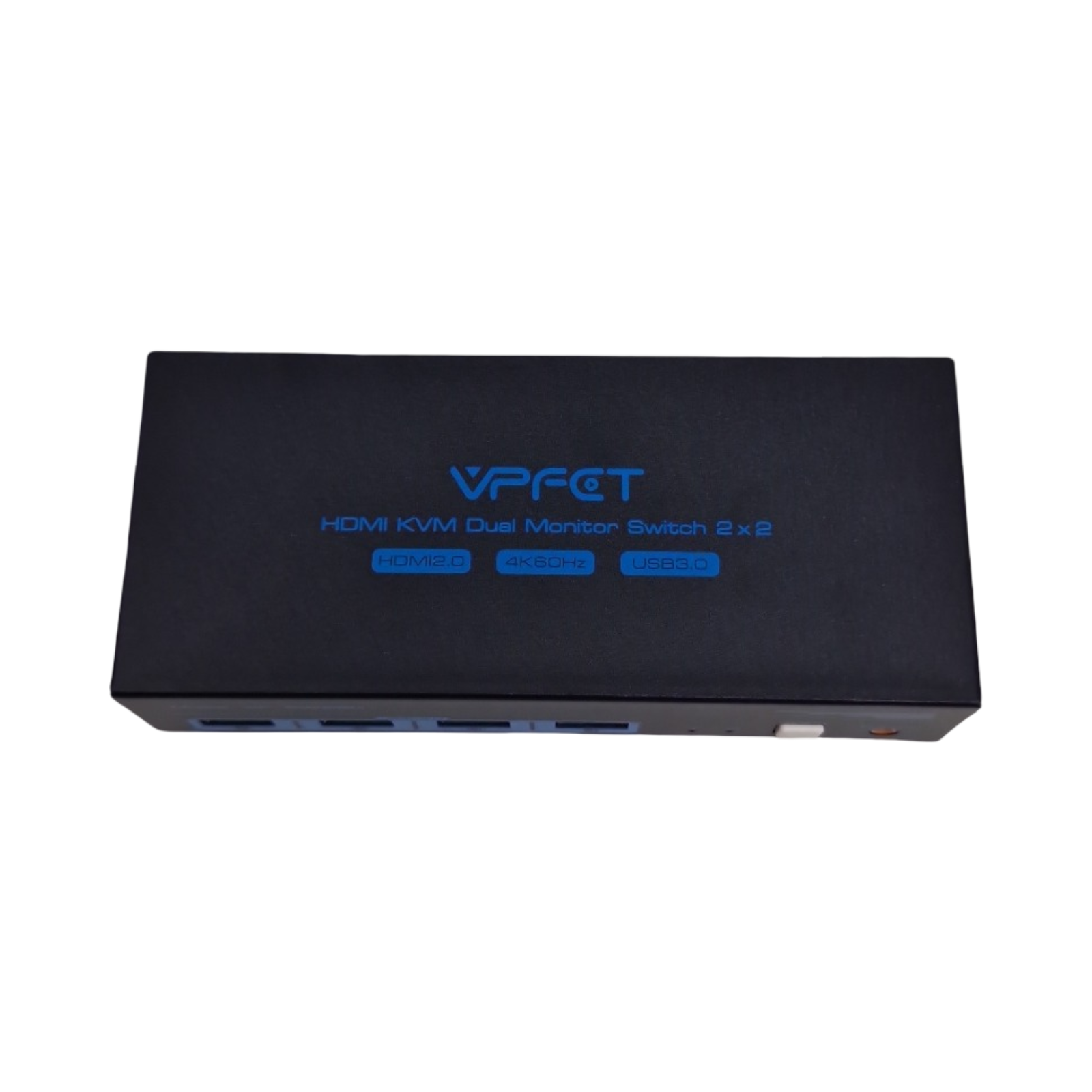 CMSTEDCD KVM Switch HDMI USB 3.0 2 PCs 2 Monitore 4K60Hz Dual Monitor Umschalter für vier Peripheriegeräte