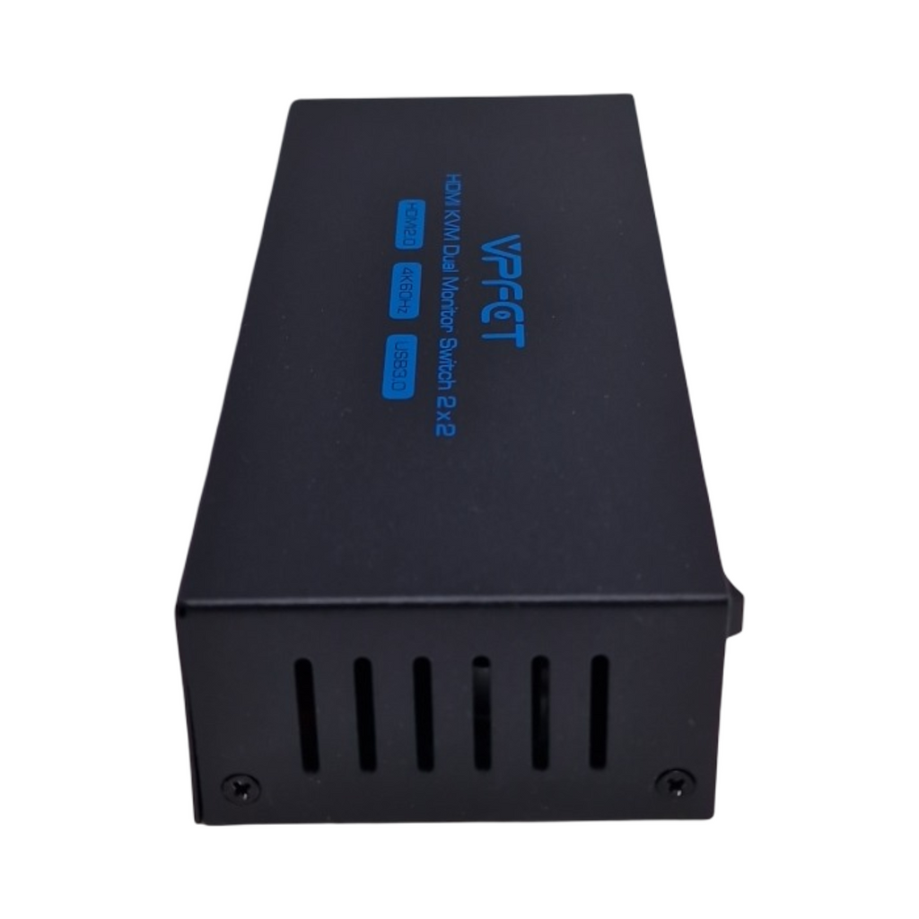 CMSTEDCD KVM Switch HDMI USB 3.0 2 PCs 2 Monitore 4K60Hz Dual Monitor Umschalter für vier Peripheriegeräte