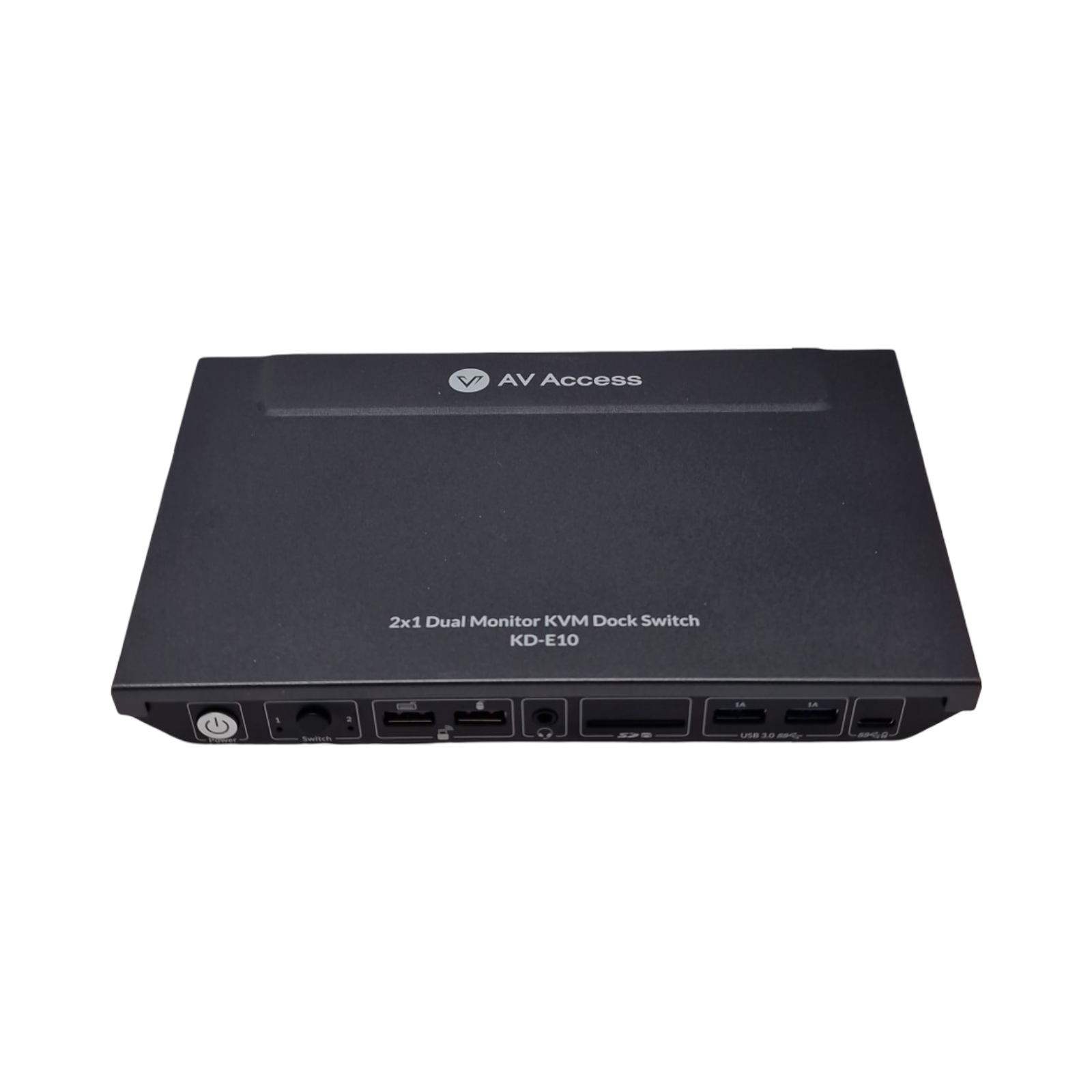 AV Access Dockingstation KVM Switch 100W Aufladung Dual Monitor 4K@60Hz HDMI USB 3.0 USB-C 1G Ethernet EDID