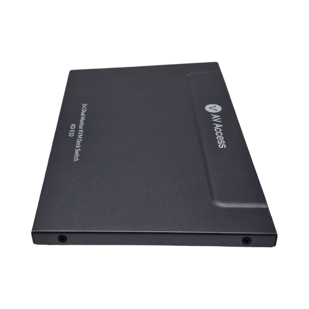 AV Access Dockingstation KVM Switch 100W Aufladung Dual Monitor 4K@60Hz HDMI USB 3.0 USB-C 1G Ethernet EDID