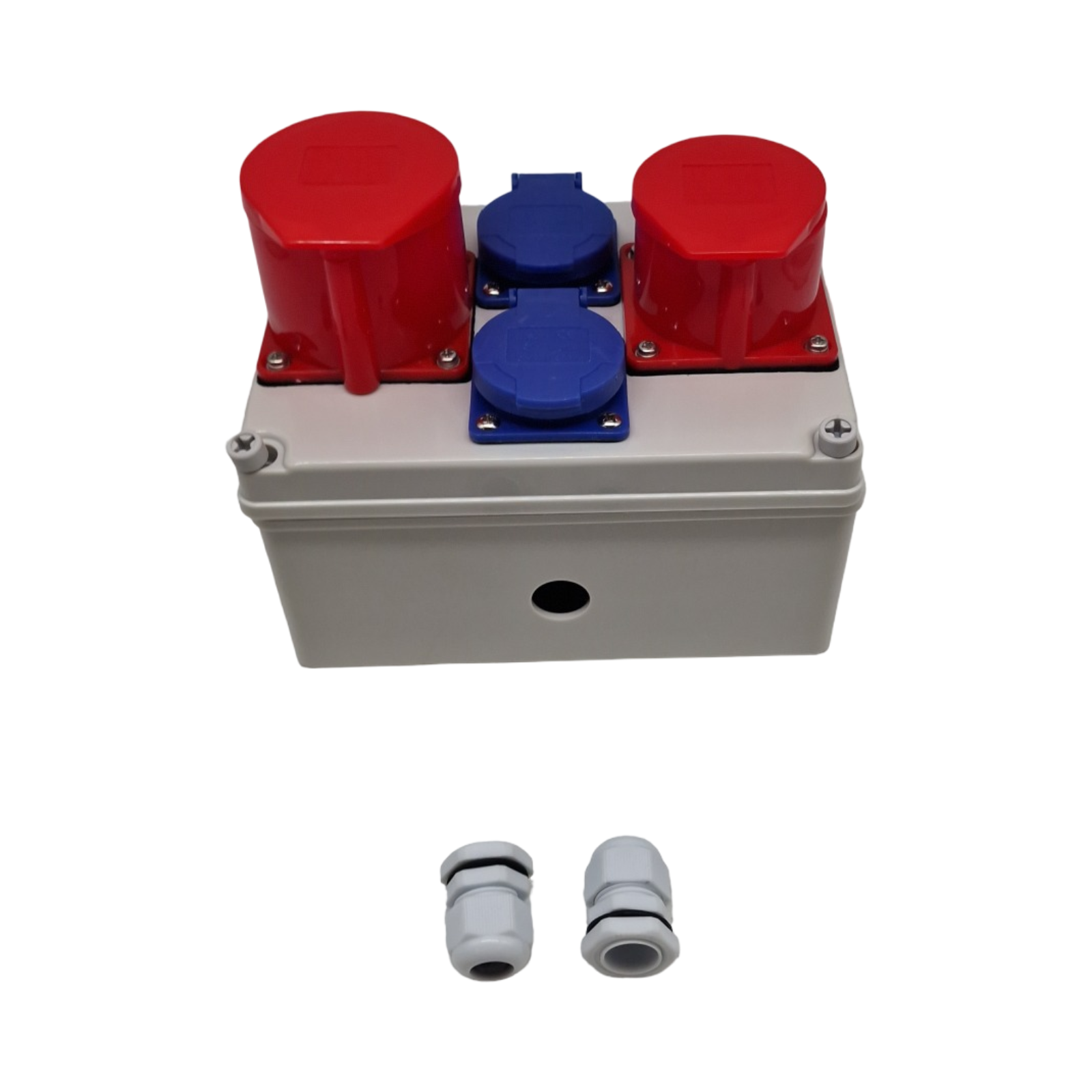 Starkstrom Wandverteiler Aufputz Steckdose IP54 Schuko 16A 32A CEE IP67 Baustromverteiler