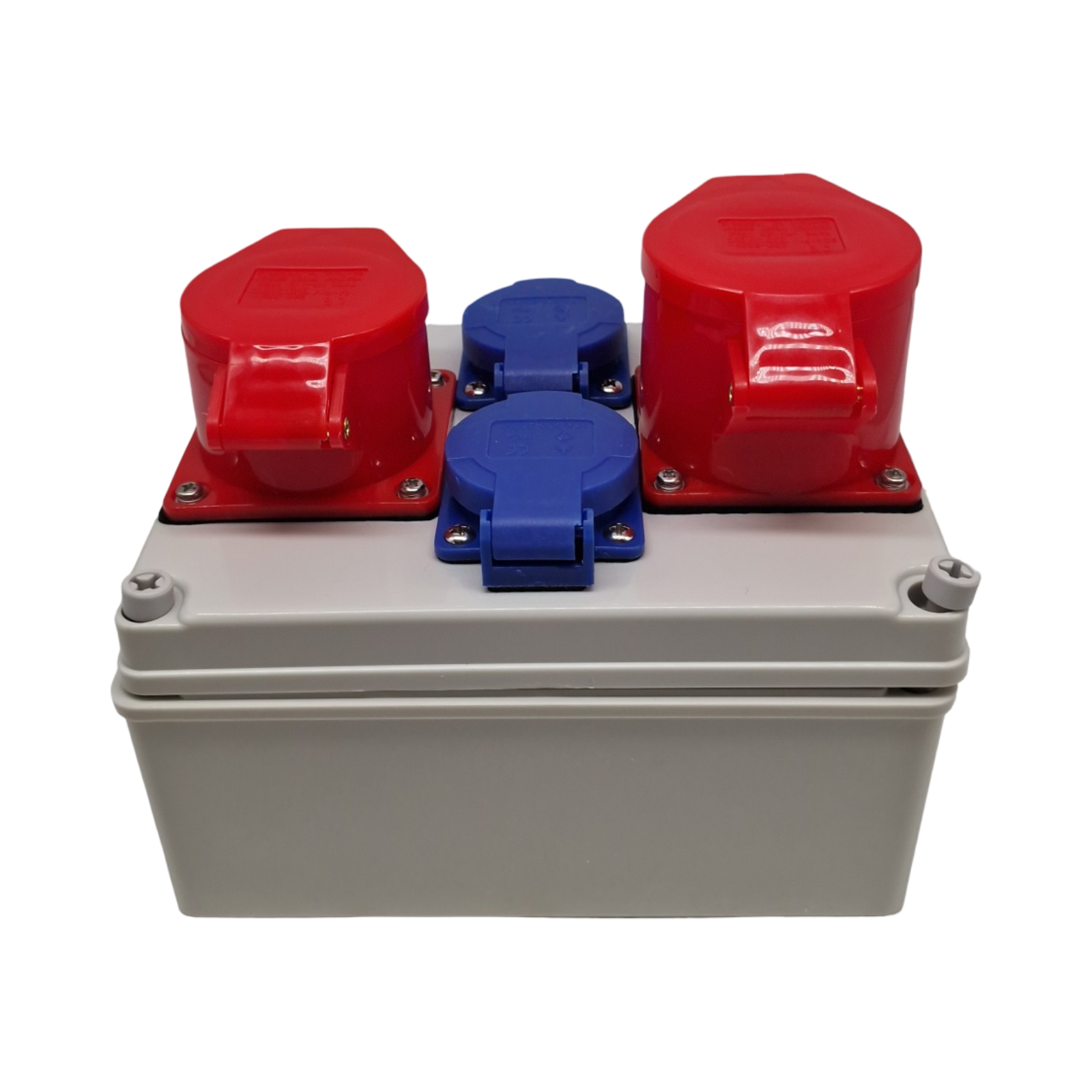 Starkstrom Wandverteiler Aufputz Steckdose IP54 Schuko 16A 32A CEE IP67 Baustromverteiler
