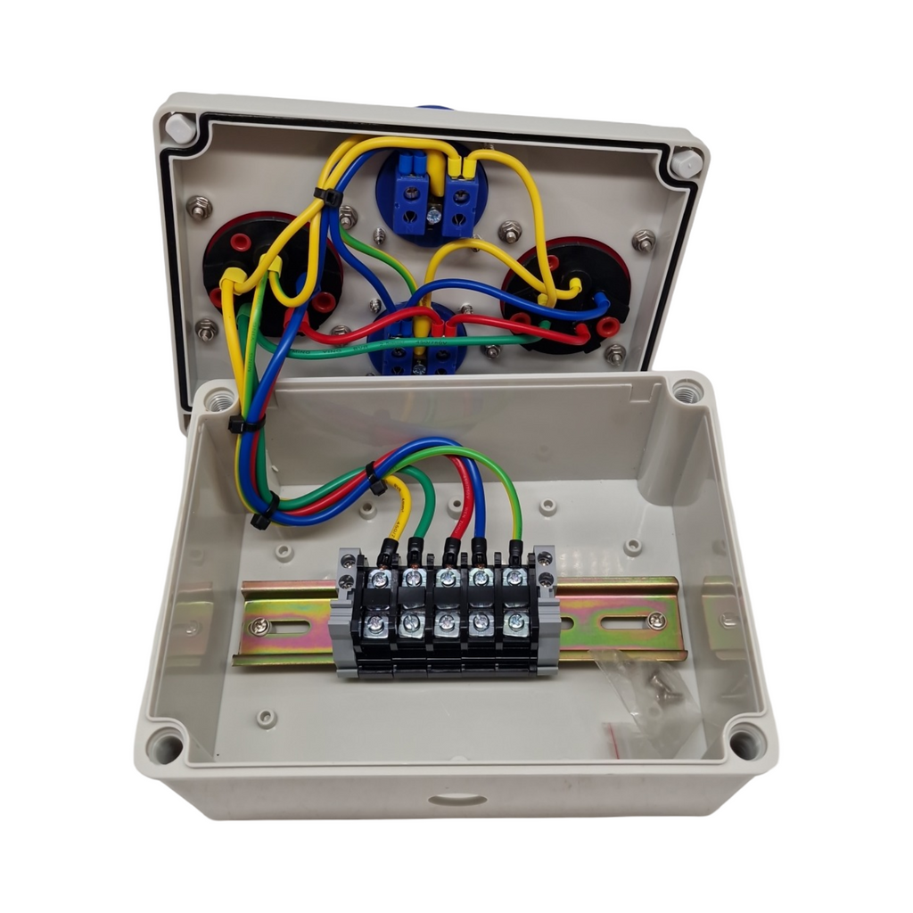 Starkstrom Wandverteiler Aufputz Steckdose IP54 Schuko 16A 32A CEE IP67 Baustromverteiler