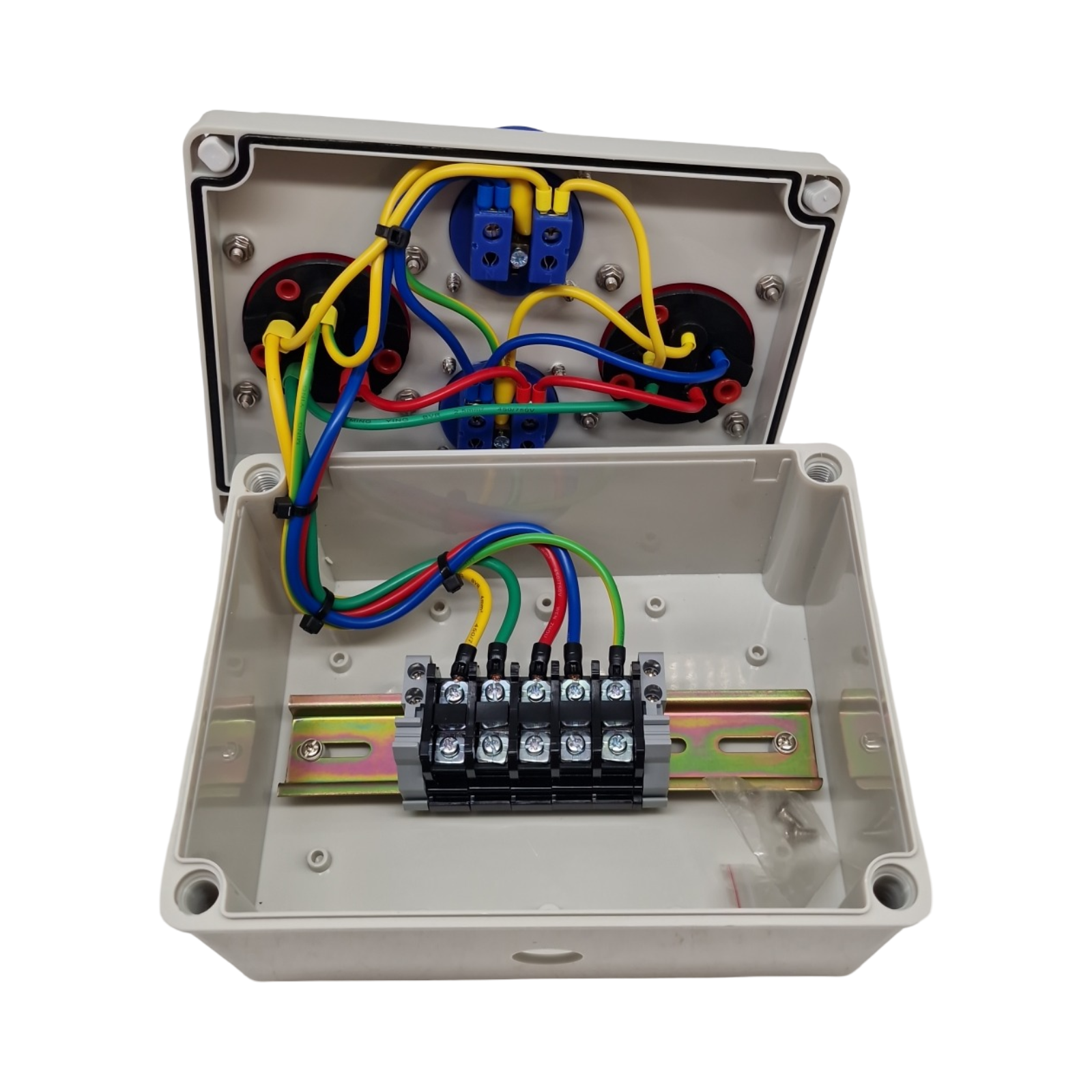 Starkstrom Wandverteiler Aufputz Steckdose IP54 Schuko 16A 32A CEE IP67 Baustromverteiler