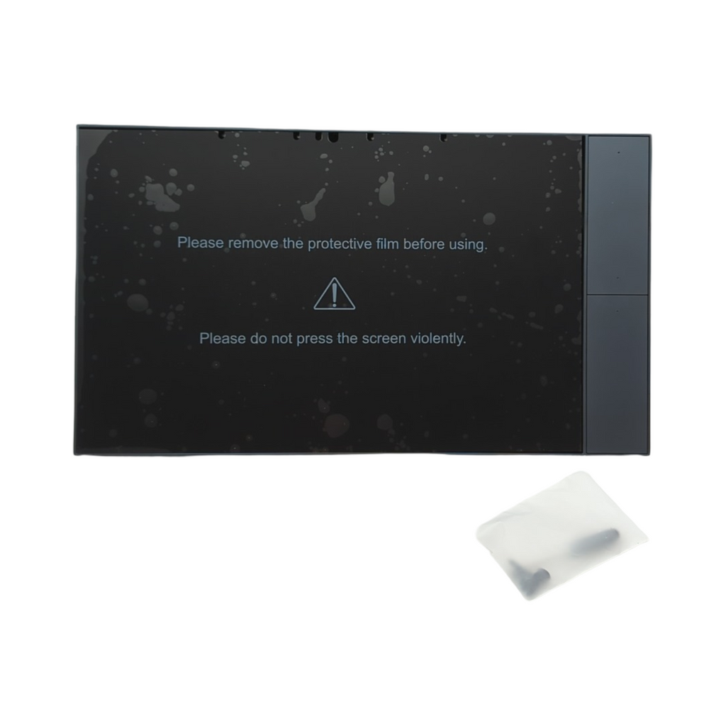Shelly Wall Display XL Smart-Home-Bedienfeld 10.1 Zoll Silber WLAN Vier Tasten integriertes 5A-Relais LUX-Sensor Neutralleiter erforderlich