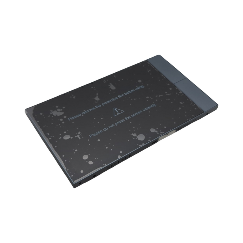 Shelly Wall Display XL Smart-Home-Bedienfeld 10.1 Zoll Silber WLAN Vier Tasten integriertes 5A-Relais LUX-Sensor Neutralleiter erforderlich