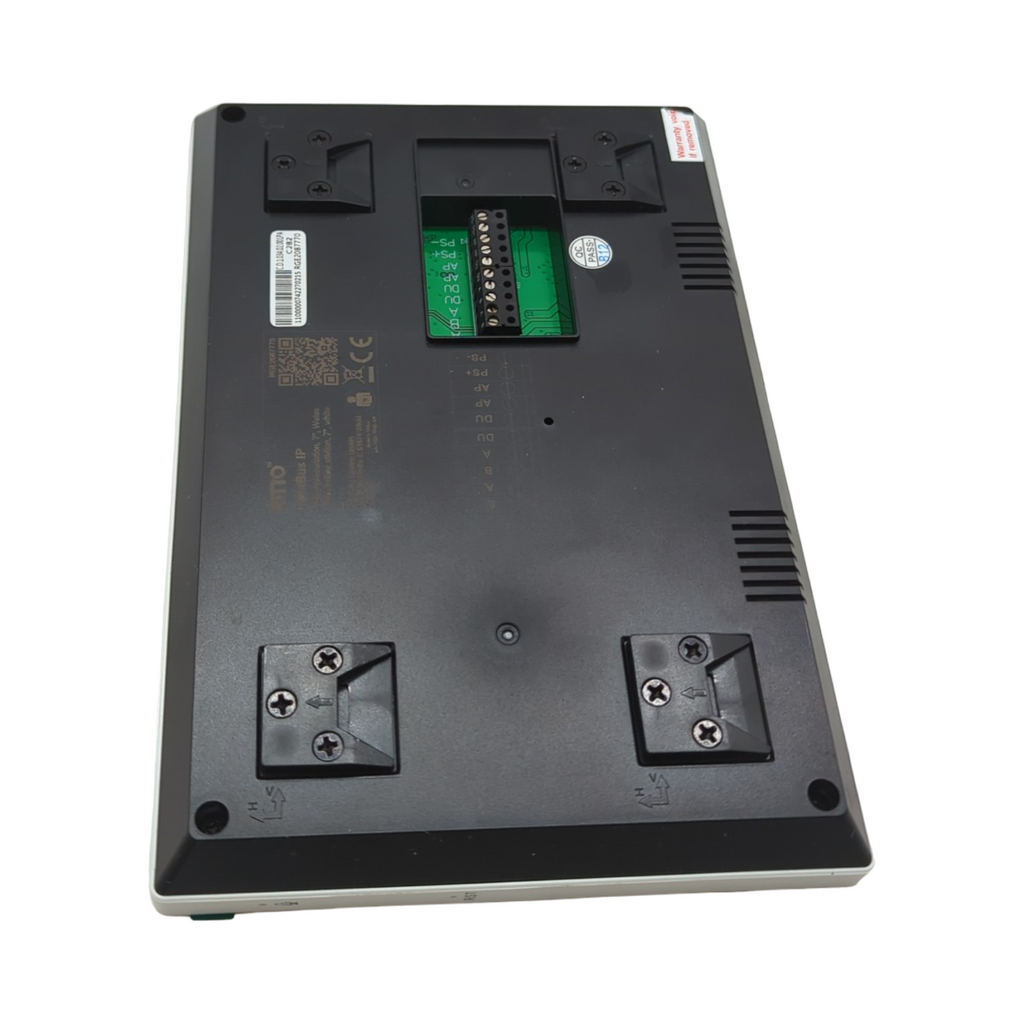 Ritto TwinBus IP Video-Gegensprechanlage Innenstation mit App weiß RGE2087770
