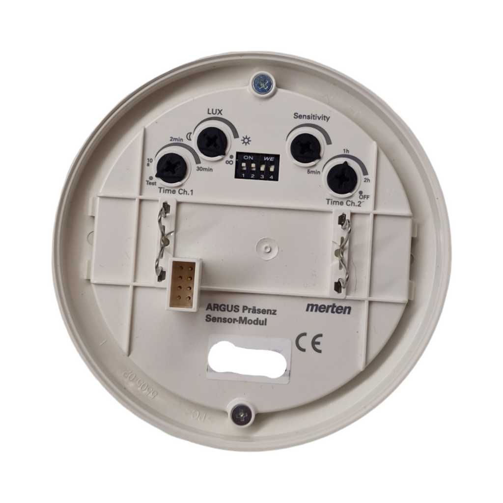 Merten Argus Präsenz Sensor-Modul Deckenmontage 360 Grad Innenbereich polarweiss