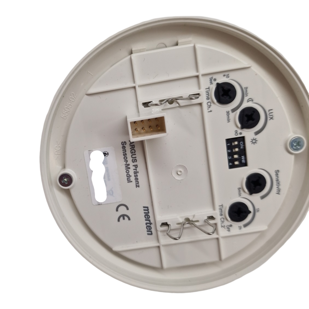 Merten Argus Präsenz Sensor-Modul Deckenmontage 360 Grad Innenbereich polarweiss