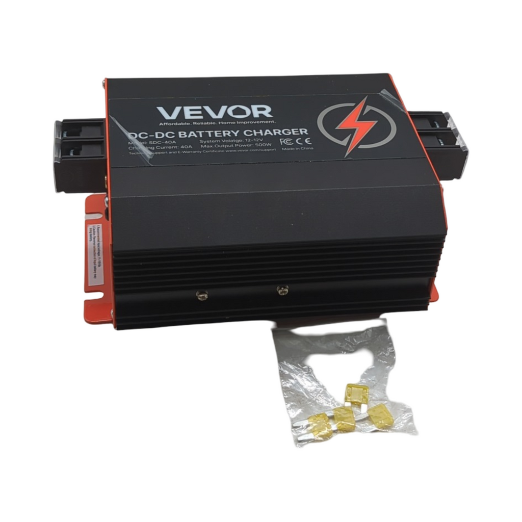 VEVOR DC/DC-Batterieladegerät 12V 40A 500W für Blei-Säure Lithium AGM Gel Nassbatterien intelligentes mehrstufiges Laden
