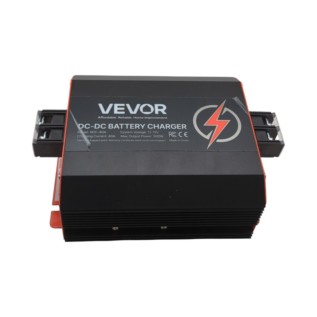 VEVOR DC/DC-Batterieladegerät 12V 40A 500W für Blei-Säure Lithium AGM Gel Nassbatterien intelligentes mehrstufiges Laden
