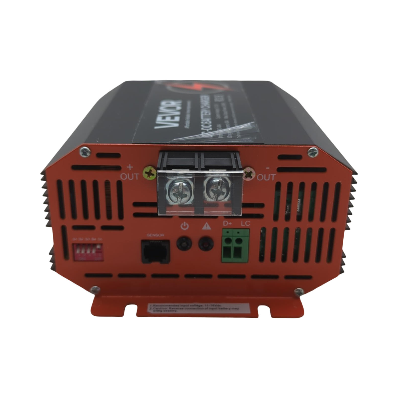 VEVOR DC/DC-Batterieladegerät 12V 40A 500W für Blei-Säure Lithium AGM Gel Nassbatterien intelligentes mehrstufiges Laden
