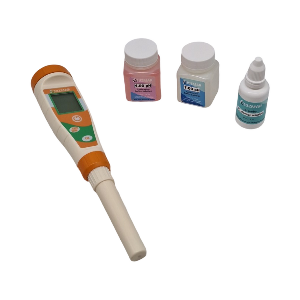 UIUZMAR pH Meter Digitales Messgerät für Wasser Fermentation Pool Trinkwasser Kombucha Lebensmittel