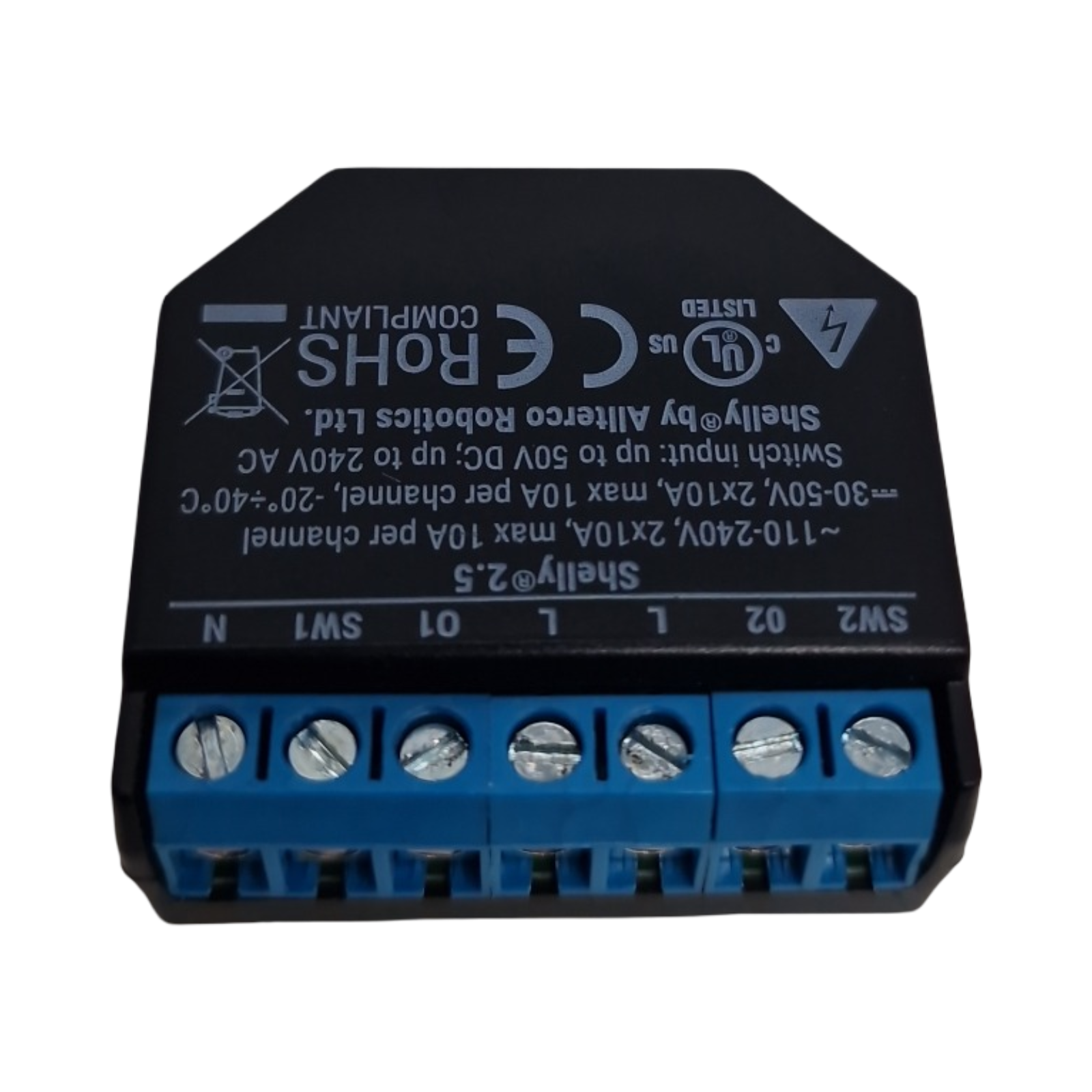 Shelly Double Relay Switch Smart Relais Schalter