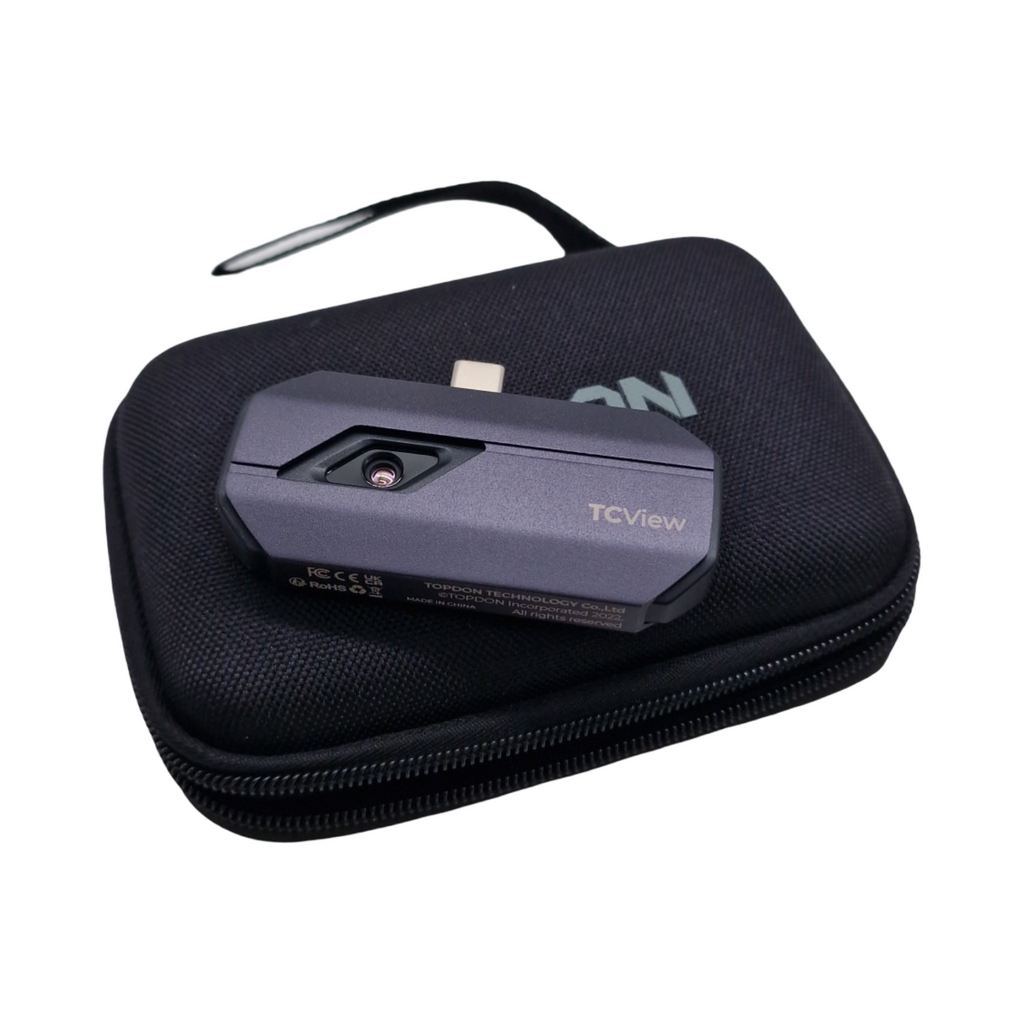 TOPDON TC002 Wärmebildkamera iOS 512x384 Superauflösung 40mK Wärmeempfindlichkeit 3 Wärmemessungen 11 Farbpaletten