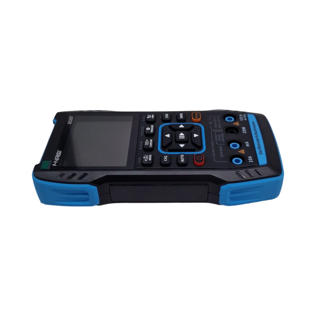 Handheld Digital Oszilloskop 2 Kanäle 10 MHz Bandbreite 50 MSa/s 3-in-1 10000 Zählungen Spannung Strom