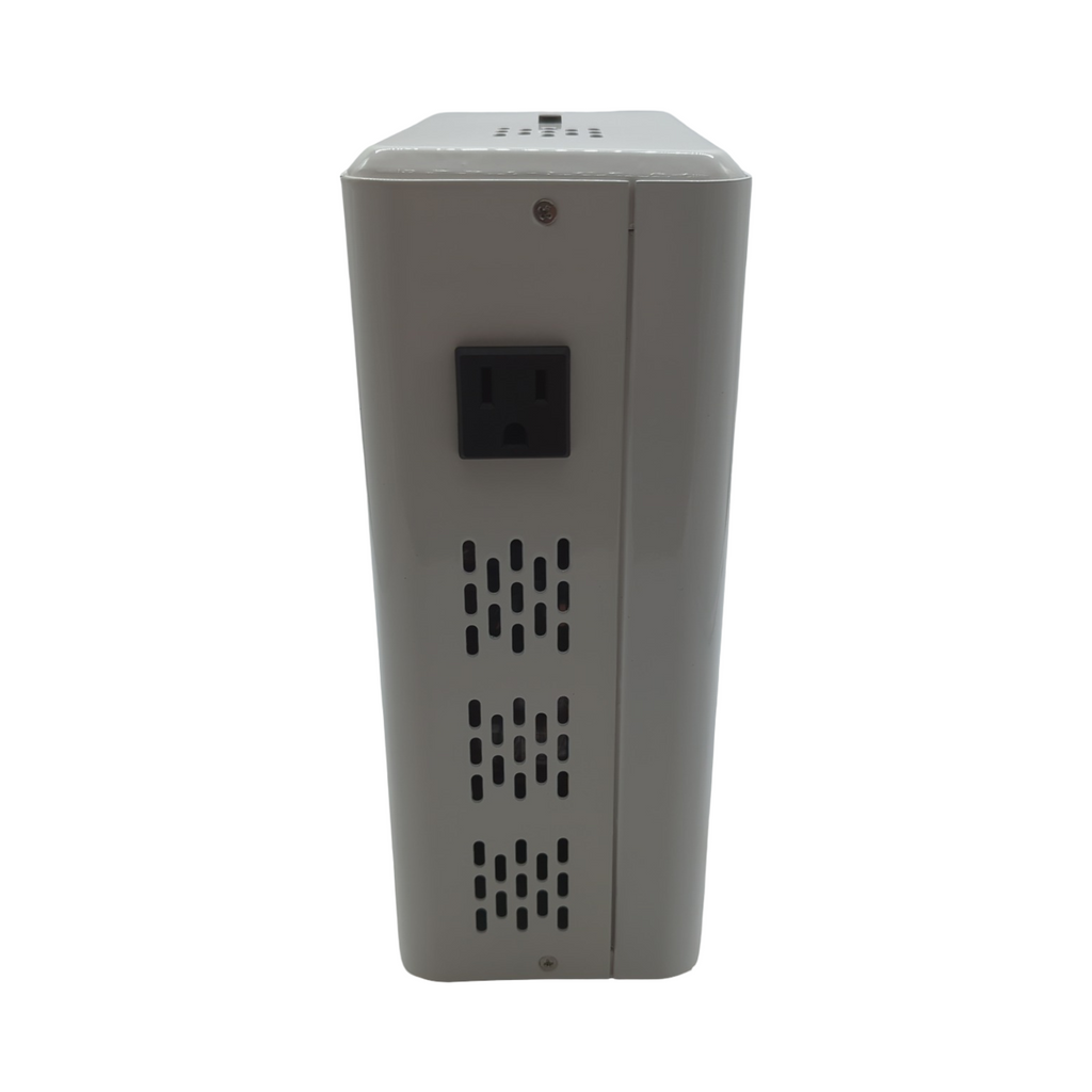 VEVOR Spannungswandler Abwärts, 2000 VA, Hochleistungs-Konverter, 220 V auf 110 V Leistungstransformator, mit 2 US-Steckdosen, USB-Ausgang, LCD-Dis...