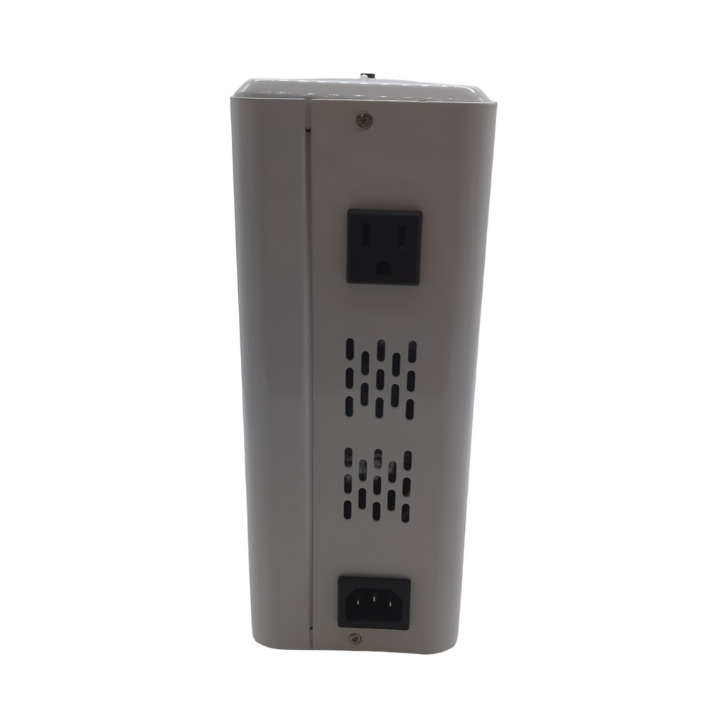 VEVOR Spannungswandler Abwärts, 2000 VA, Hochleistungs-Konverter, 220 V auf 110 V Leistungstransformator, mit 2 US-Steckdosen, USB-Ausgang, LCD-Dis...