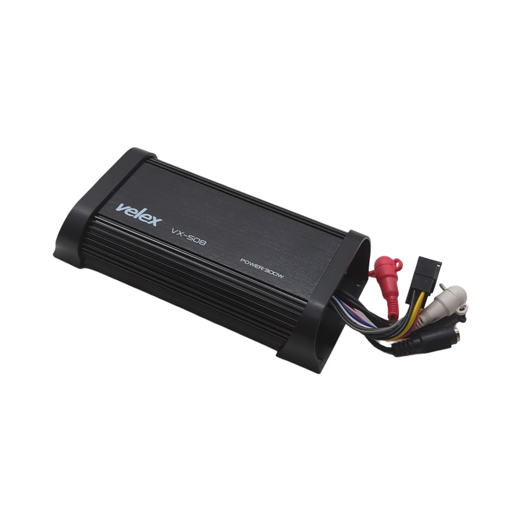 Bluetooth Verstärker 4 Kanal Klasse D 300W Bridgeable Amp Stereo für Boote UTV Golfwagen Autos