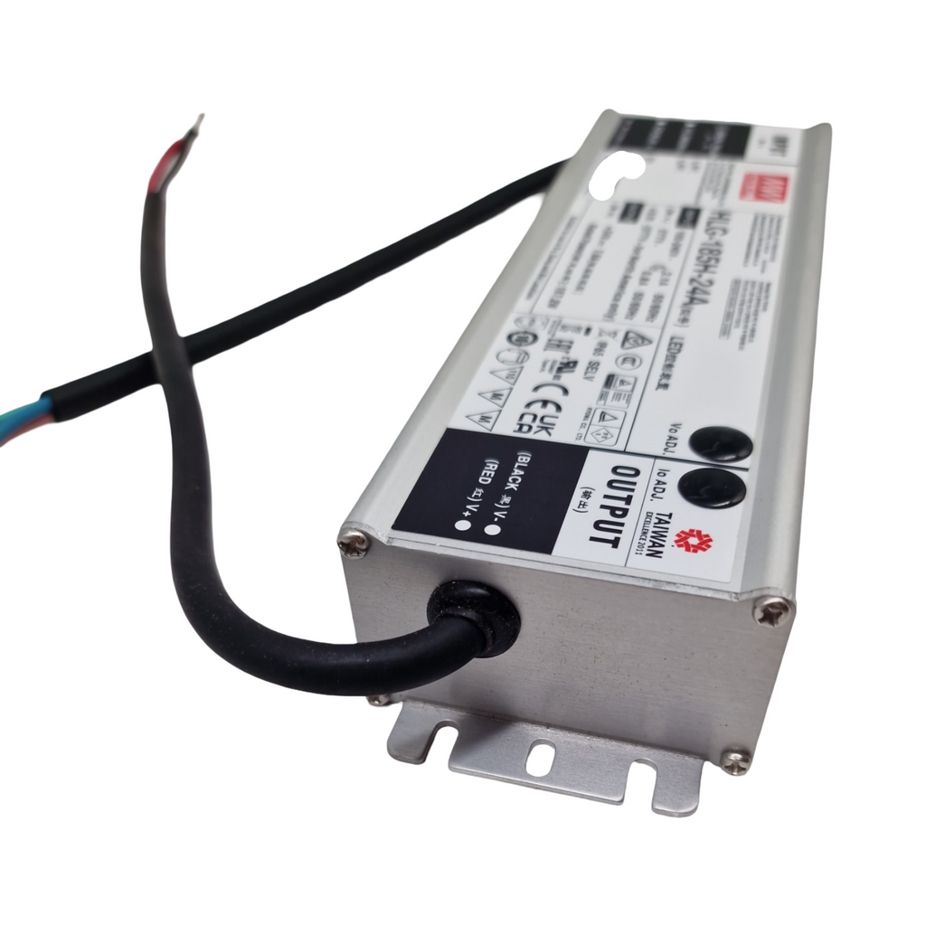 MEAN WELL HLG-185H-24A LED-Netzteil 185W 24V IP65 Spannung und Strom einstellbar