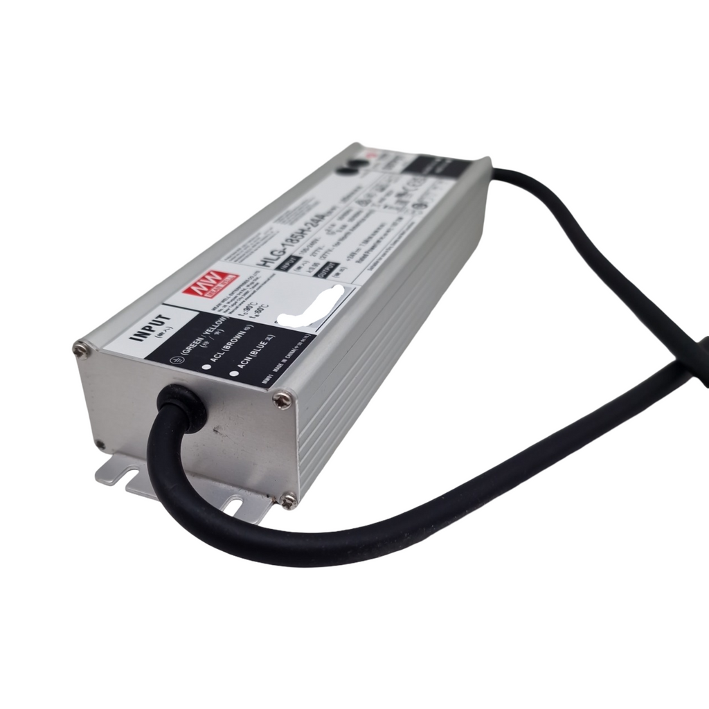 MEAN WELL HLG-185H-24A LED-Netzteil 185W 24V IP65 Spannung und Strom einstellbar