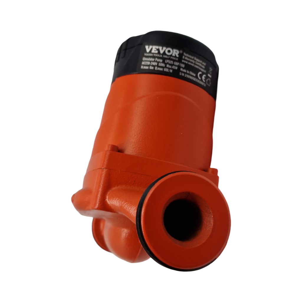 VEVOR Umwälzpumpe Heizungspumpe 220V 45W 6m Förderhöhe 60L/min 1-1/2 Zoll NPT hocheffizient