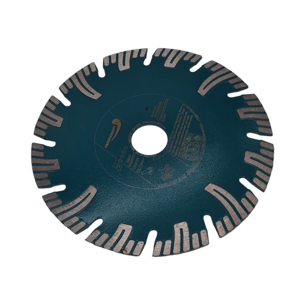 PRODIAMANT Diamant-Trennscheibe Granit Super Speed Cut Doppelpack Schutzsegmente 150 mm x 22,2 mm