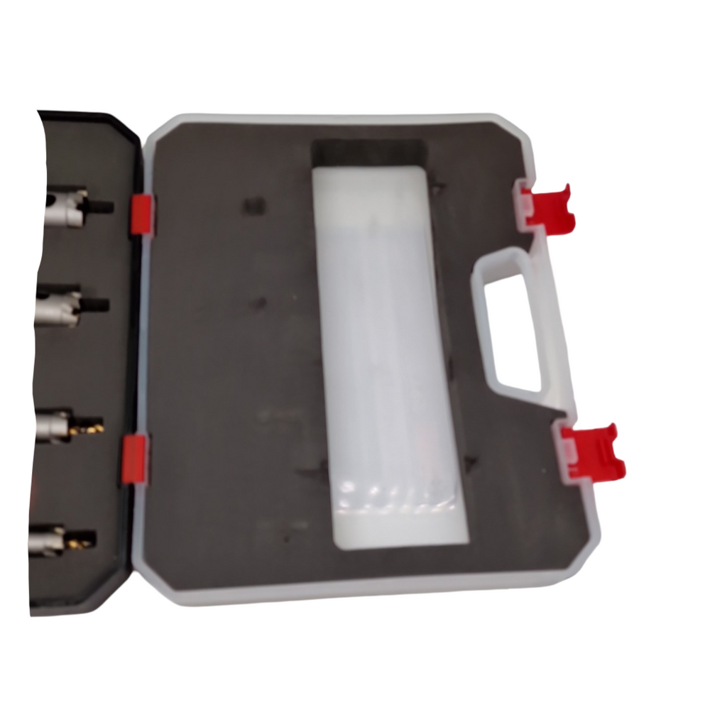 SALI TCT Lochsäge Bohrer Set 8 Stück Hartmetall Titanbeschichtet für Edelstahl Eisen Legierung