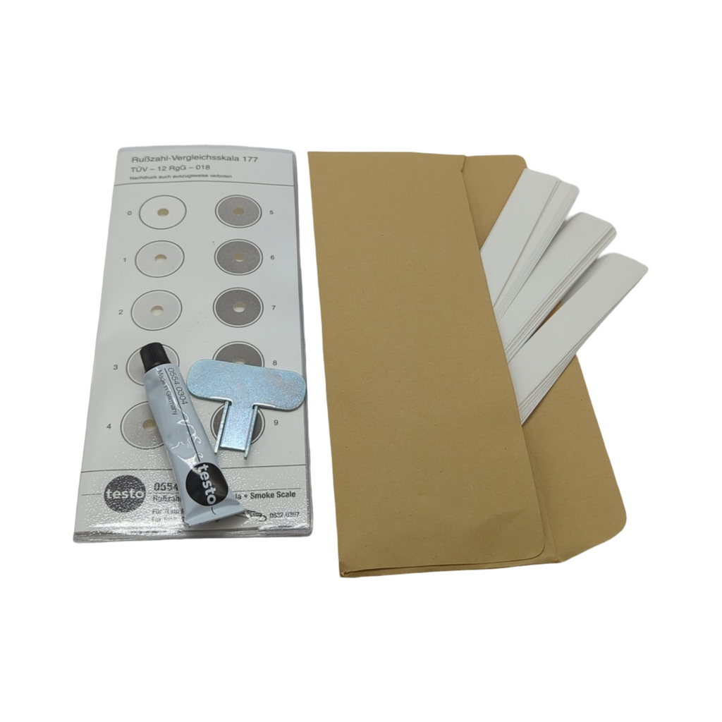Testo 0554 0307 Rauchpumpentester mit Öl und Filterpapier