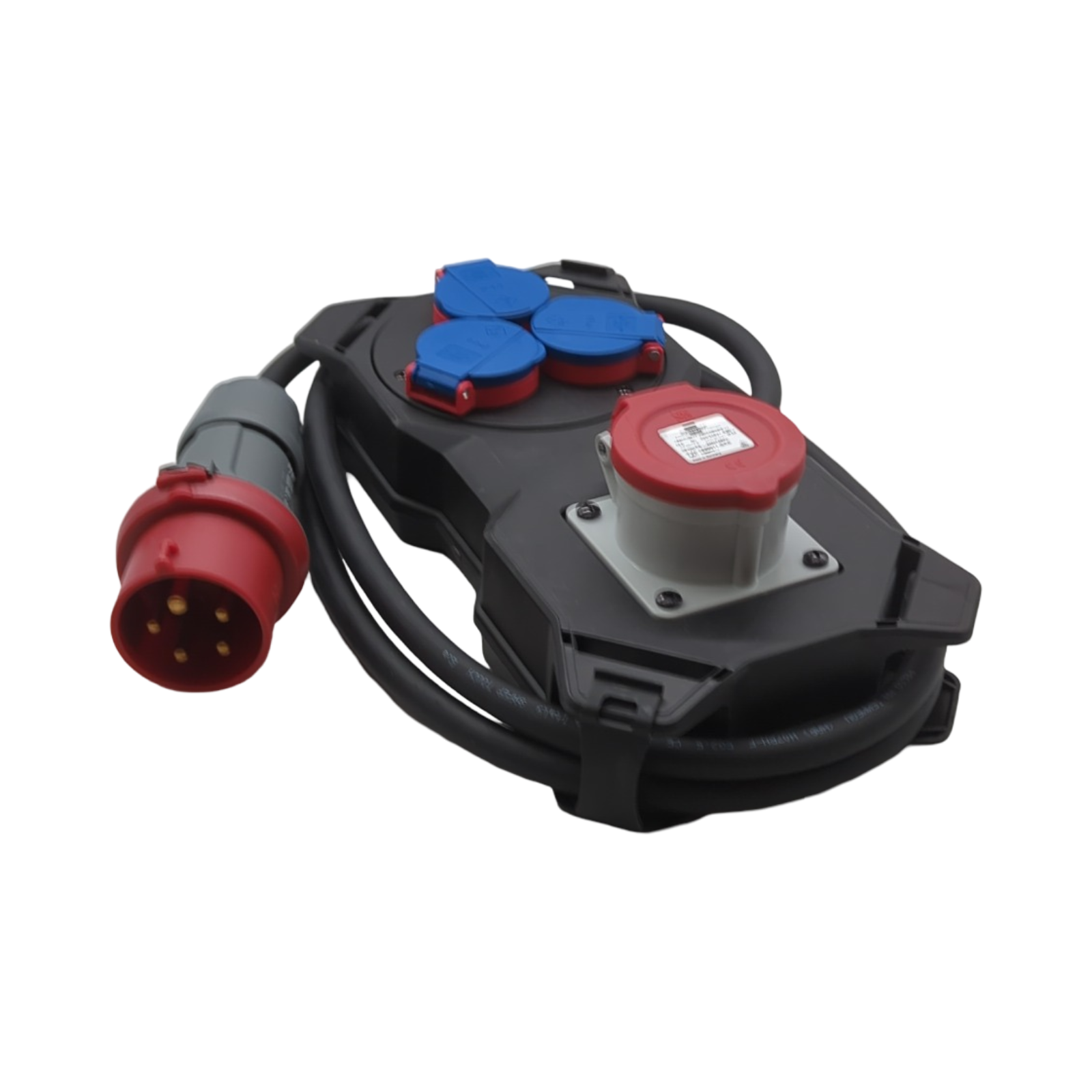 Brennenstuhl Stromverteiler 16A Baustelleneinsatz Außenbereich IP44 2m H07RN-F 5G2,5 Kabel Wandmontage