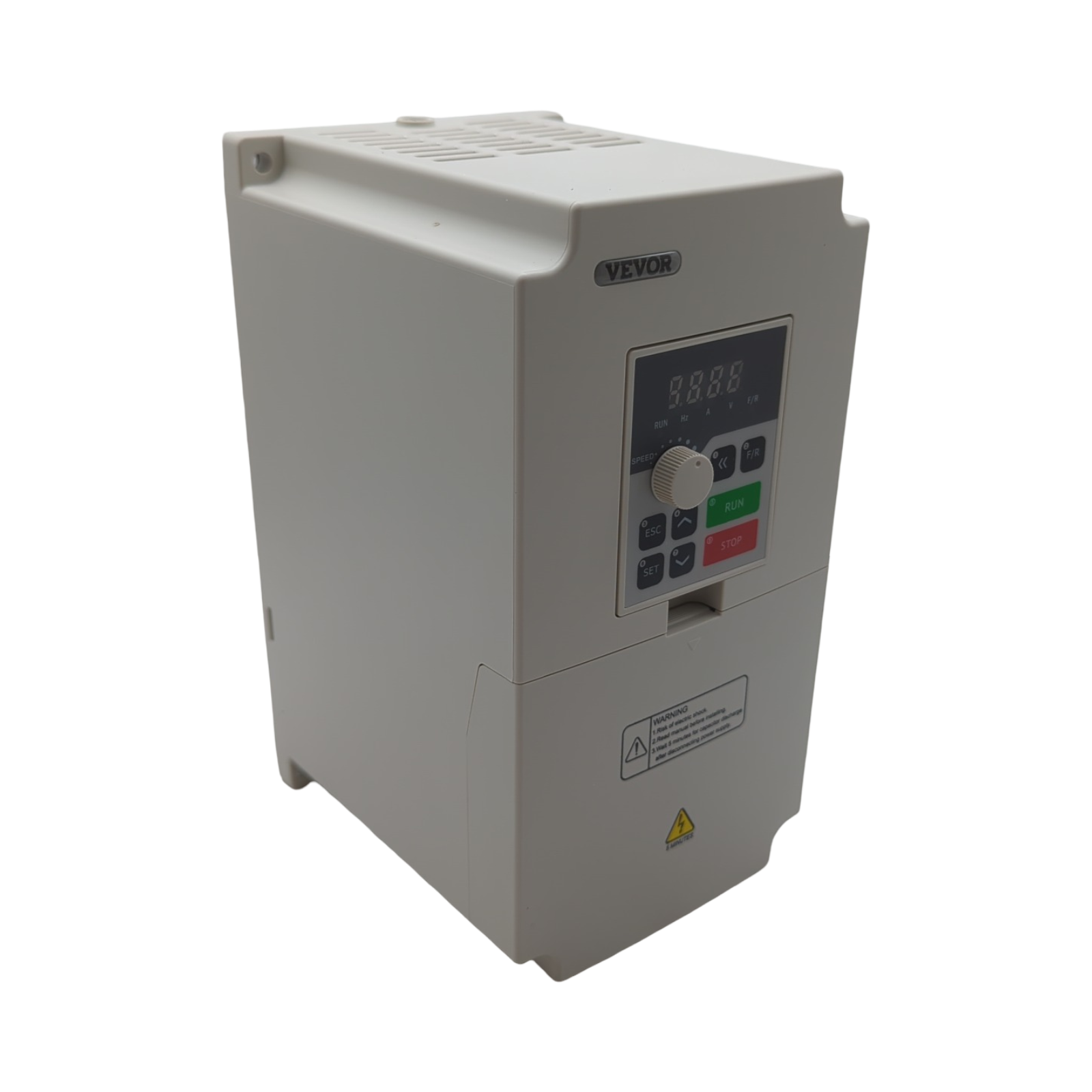 VEVOR Frequenzumrichter VFD 5 PS 4 kW 18A 1/3 Phasen AC 220V Eingang auf 3 Phasen AC 0–220V Ausgang 50/60Hz 0–2000Hz