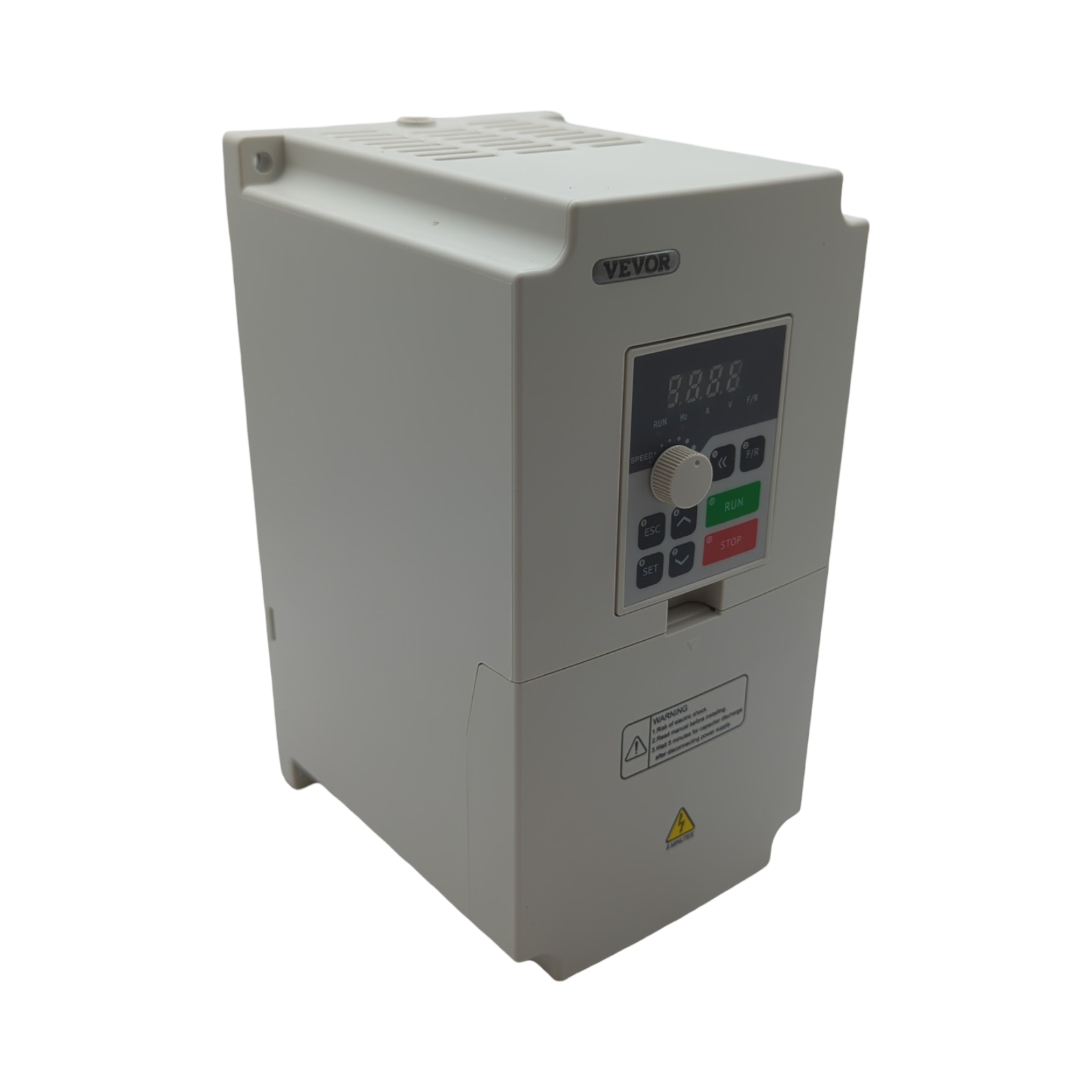 VEVOR Frequenzumrichter VFD 5 PS 4 kW 18A 1/3 Phasen AC 220V Eingang auf 3 Phasen AC 0–220V Ausgang 50/60Hz 0–2000Hz