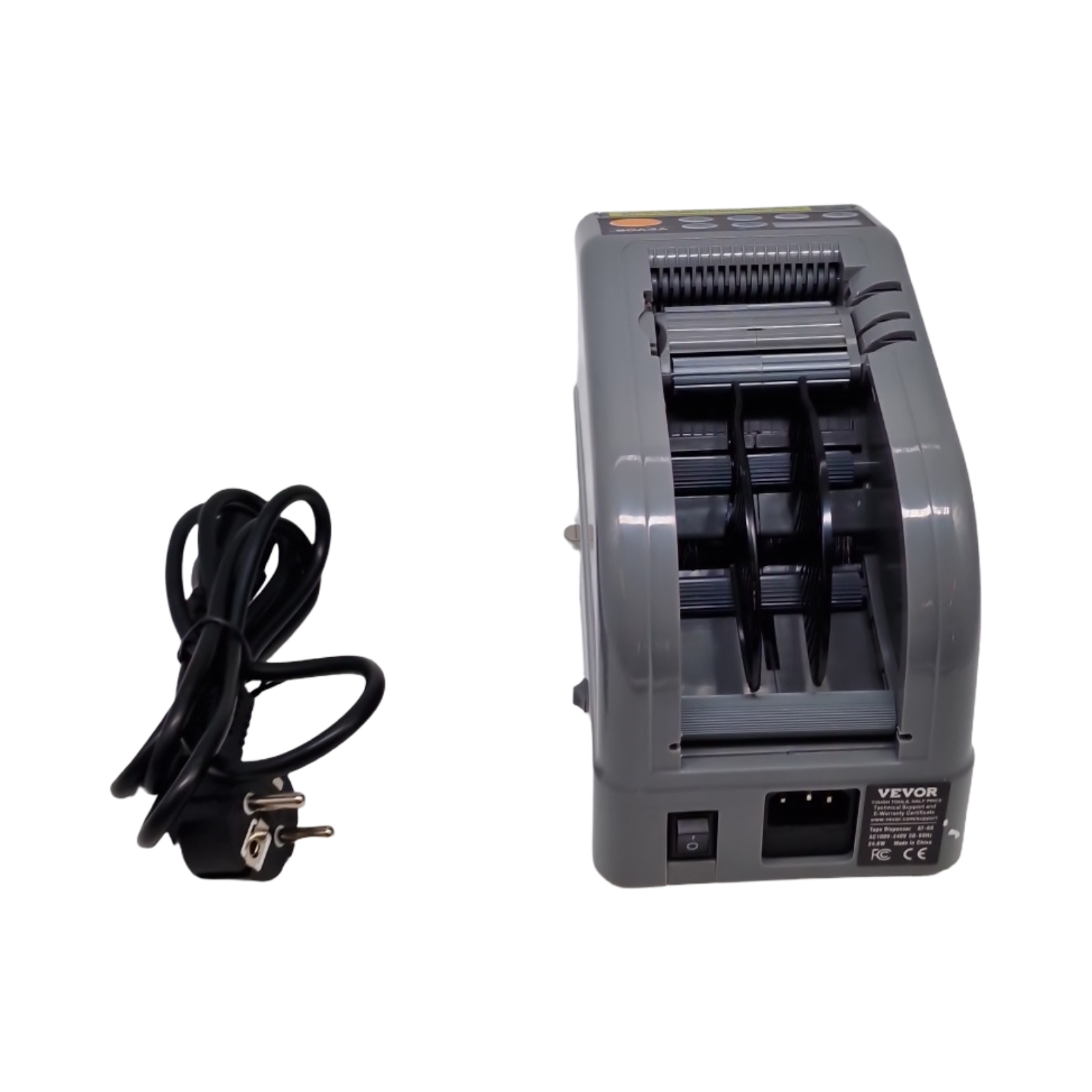 VEVOR automatischer Klebebandspender elektrischer Klebebandschneider Verpackungsmaschine Bandschneidemaschine 6-60 mm Bandbreite