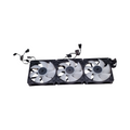 CORSAIR RS120 120mm ARGB PWM Lüfter Dreierpack magnetisches Dome-Lager geräuscharm schwarz