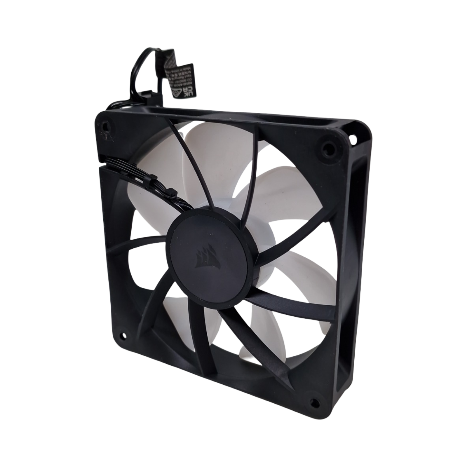 CORSAIR RS120 120mm ARGB PWM Lüfter Dreierpack magnetisches Dome-Lager geräuscharm schwarz