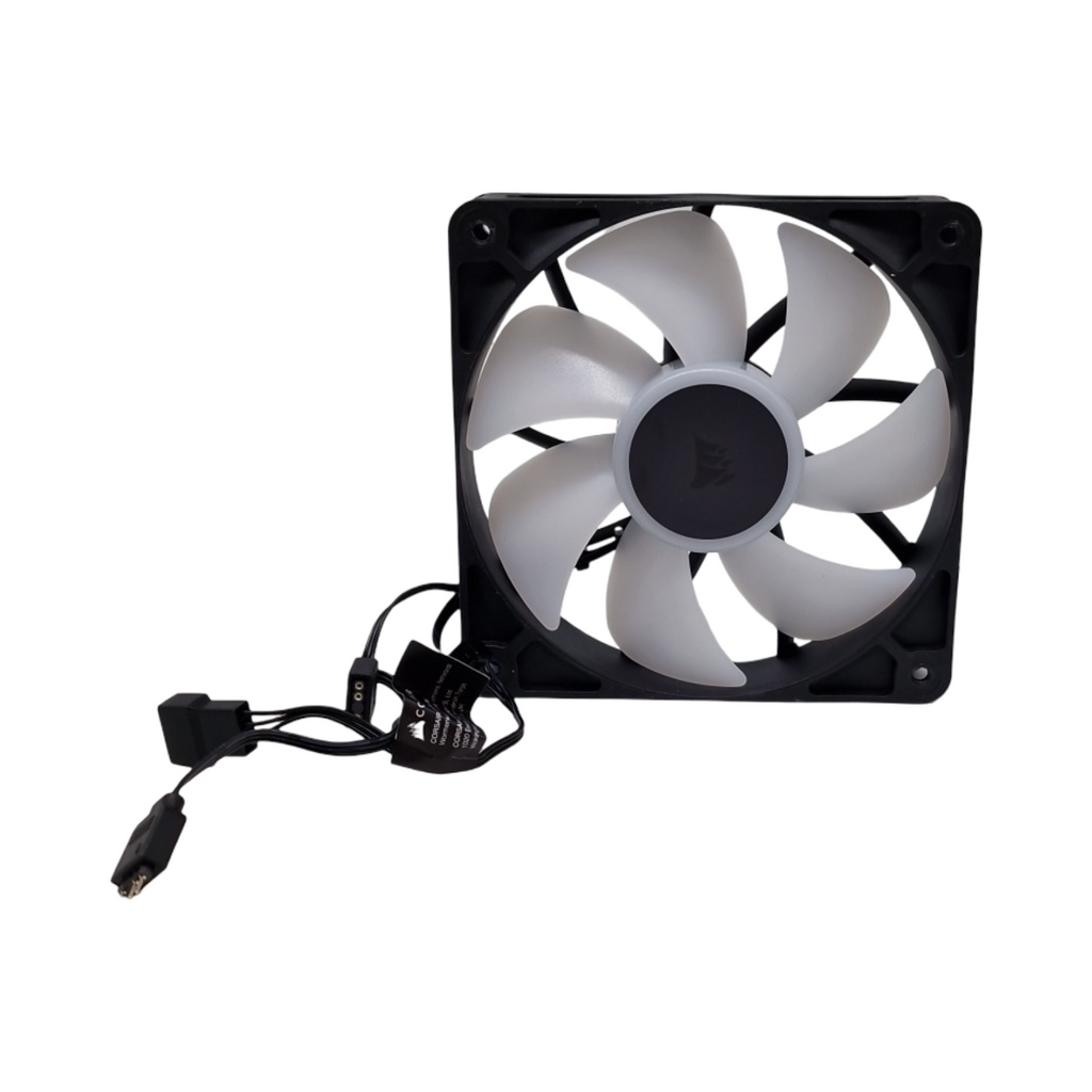 CORSAIR RS120 120mm ARGB PWM Lüfter Dreierpack magnetisches Dome-Lager geräuscharm schwarz