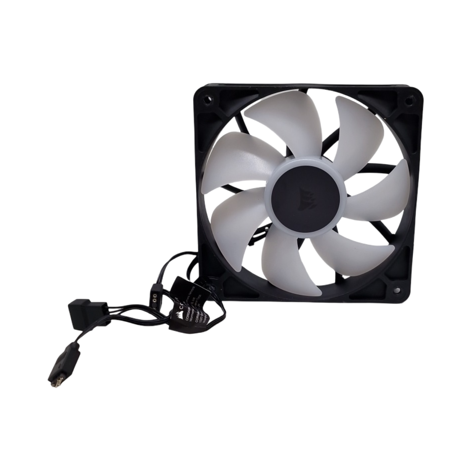 CORSAIR RS120 120mm ARGB PWM Lüfter Dreierpack magnetisches Dome-Lager geräuscharm schwarz