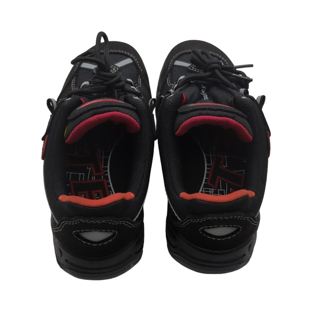 ELTEN SENEX ESD S3 Sicherheitsschuhe Textil Kunststoffkappe leicht sportlich Schwarz Rot Damen Herren Größe 36