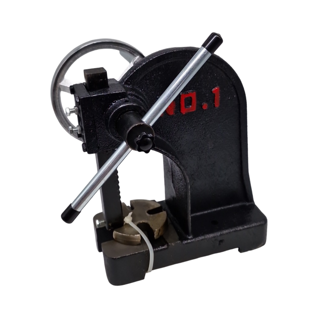 VEVOR Presse à Crémaillère Manuell 1 Tonne Gusseisen Robust mit Handrad max 15 cm