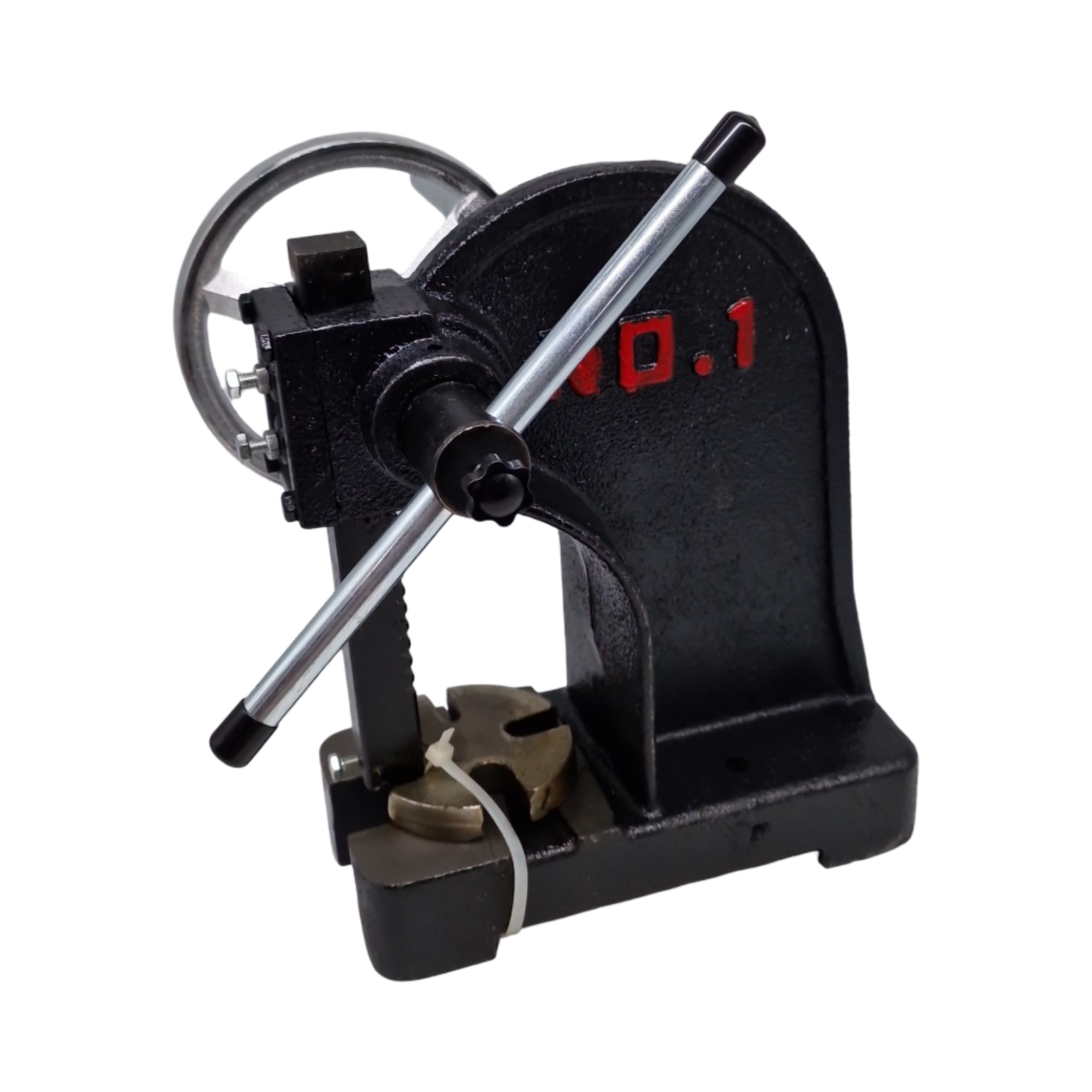 VEVOR Presse à Crémaillère Manuell 1 Tonne Gusseisen Robust mit Handrad max 15 cm