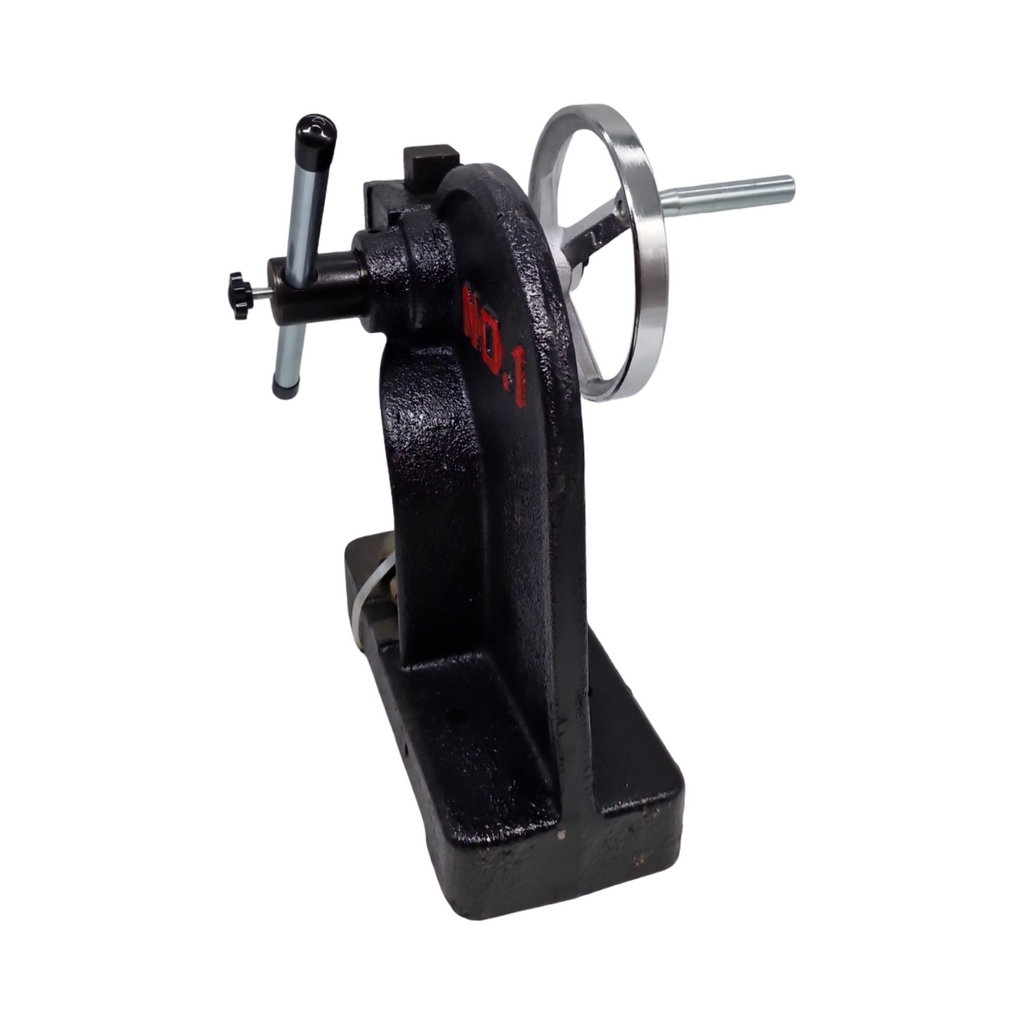 VEVOR Presse à Crémaillère Manuell 1 Tonne Gusseisen Robust mit Handrad max 15 cm