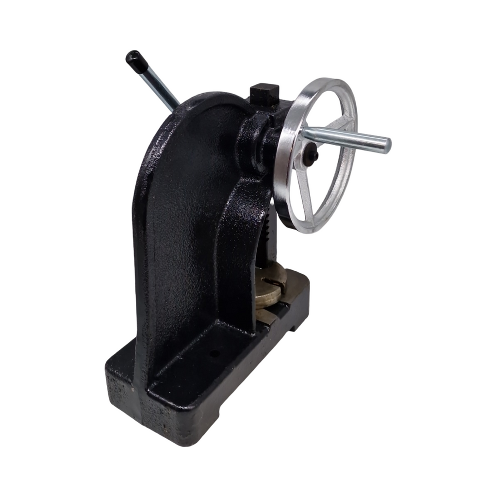 VEVOR Presse à Crémaillère Manuell 1 Tonne Gusseisen Robust mit Handrad max 15 cm