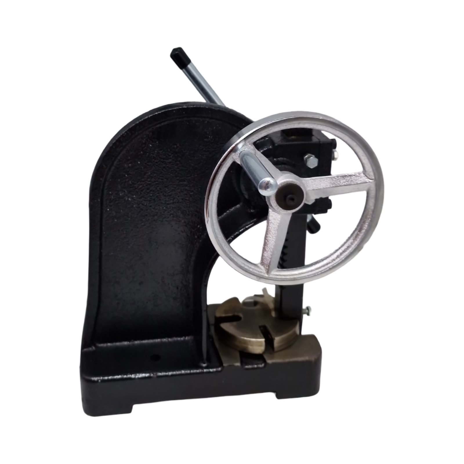 VEVOR Presse à Crémaillère Manuell 1 Tonne Gusseisen Robust mit Handrad max 15 cm