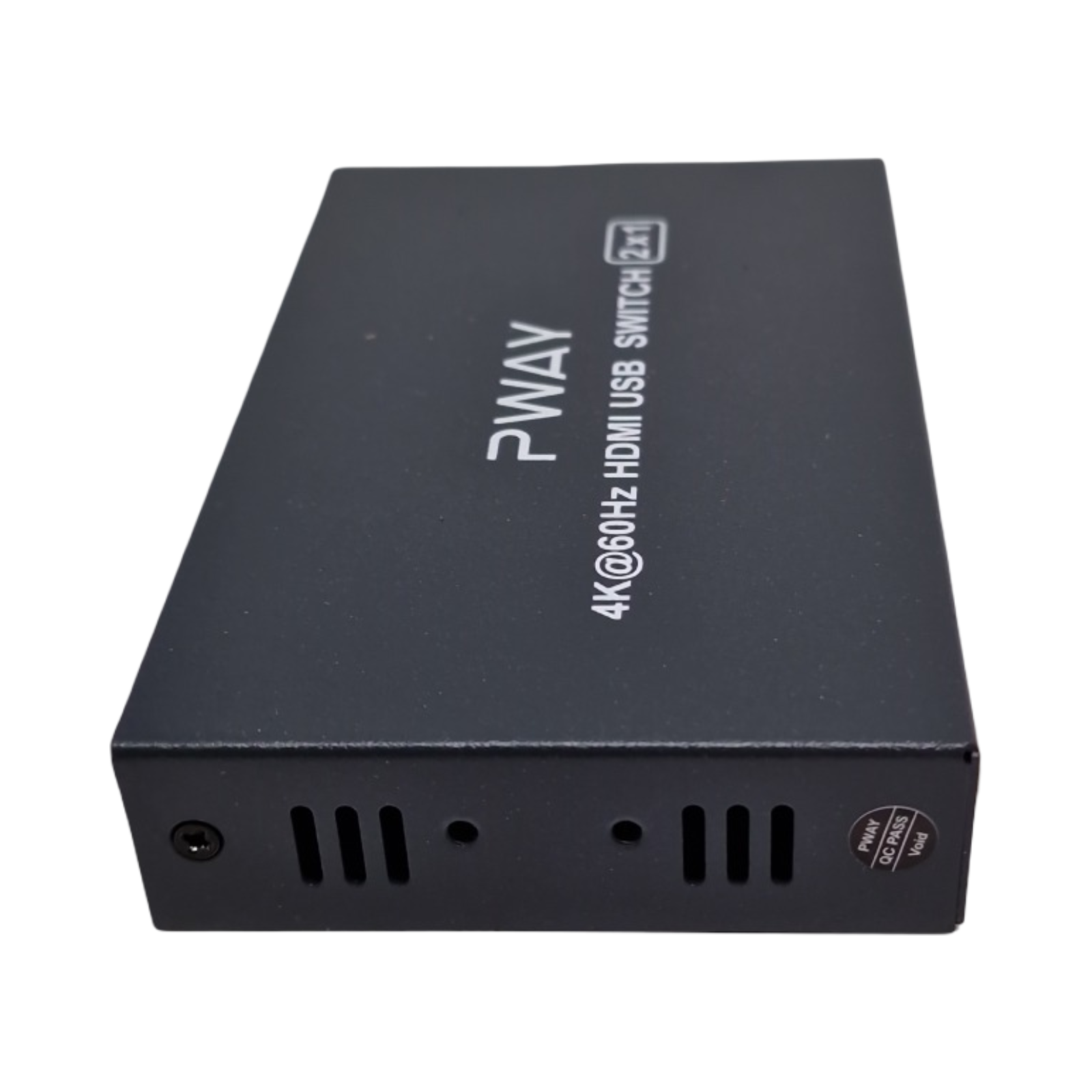 HDMI KVM Switch 2 Port Umschalter 4K 60Hz USB 2.0 für 2 PC 1 Monitor