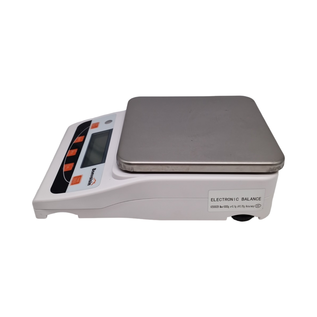 Bonvoisin Analysenwaage Laborwaage 5000g x 0,01g USB Edelstahl
