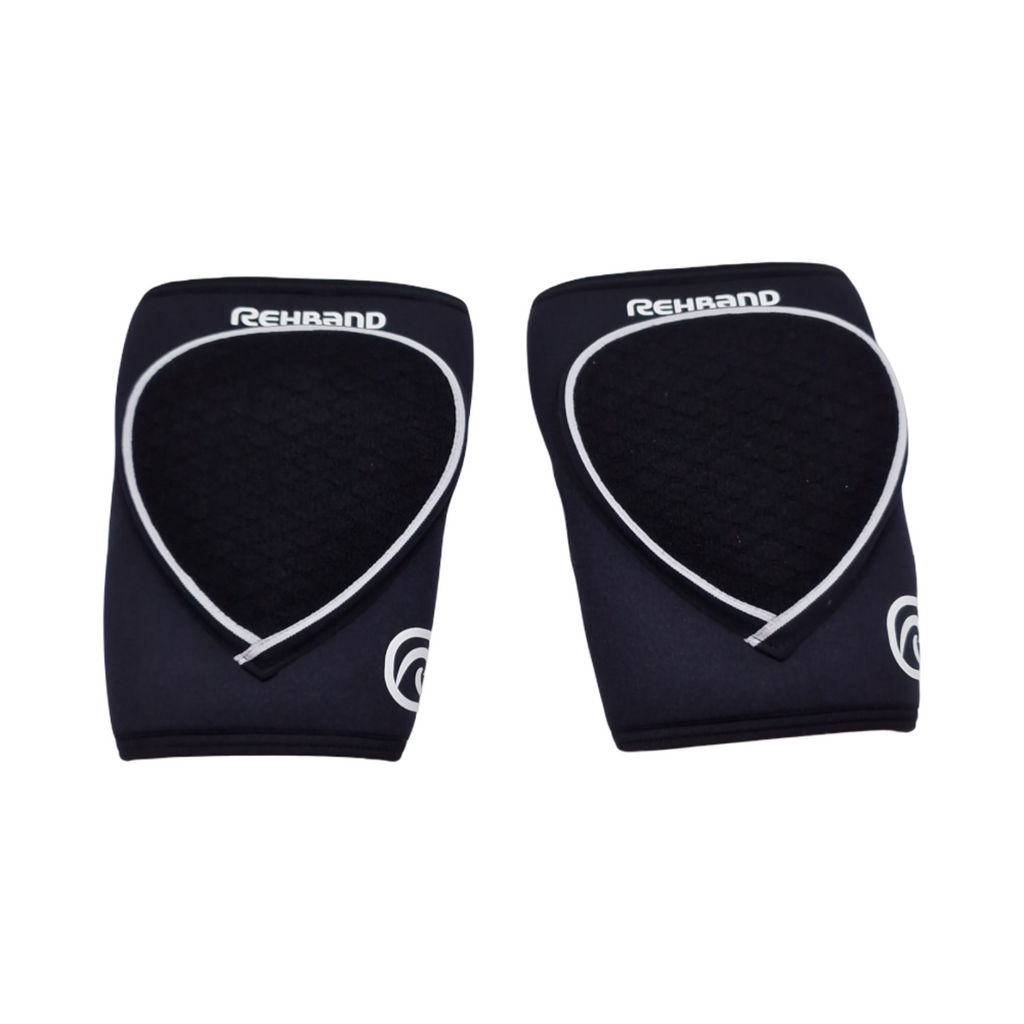 Rehband Knieschoner Neopren komfortabel enganliegend für Volleyball Handball Hallensport Größe M