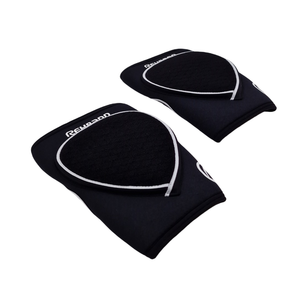 Rehband Knieschoner Neopren komfortabel enganliegend für Volleyball Handball Hallensport Größe M