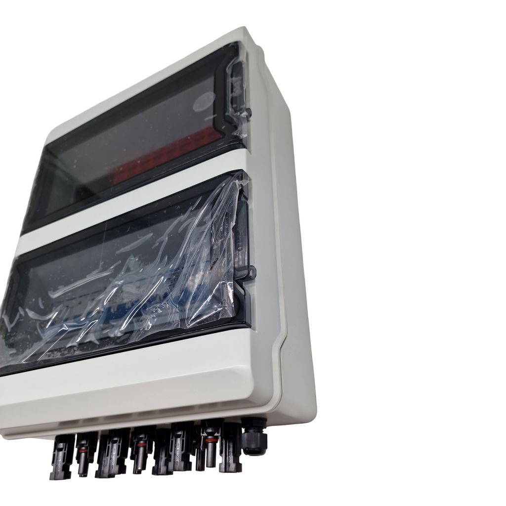 GTYORUS Boîte Photovoltaïque DC Überspannungsschutz Solar Trennschalter mit Solarstecker 3 String 1000V DC Leitungsschutzschalter B