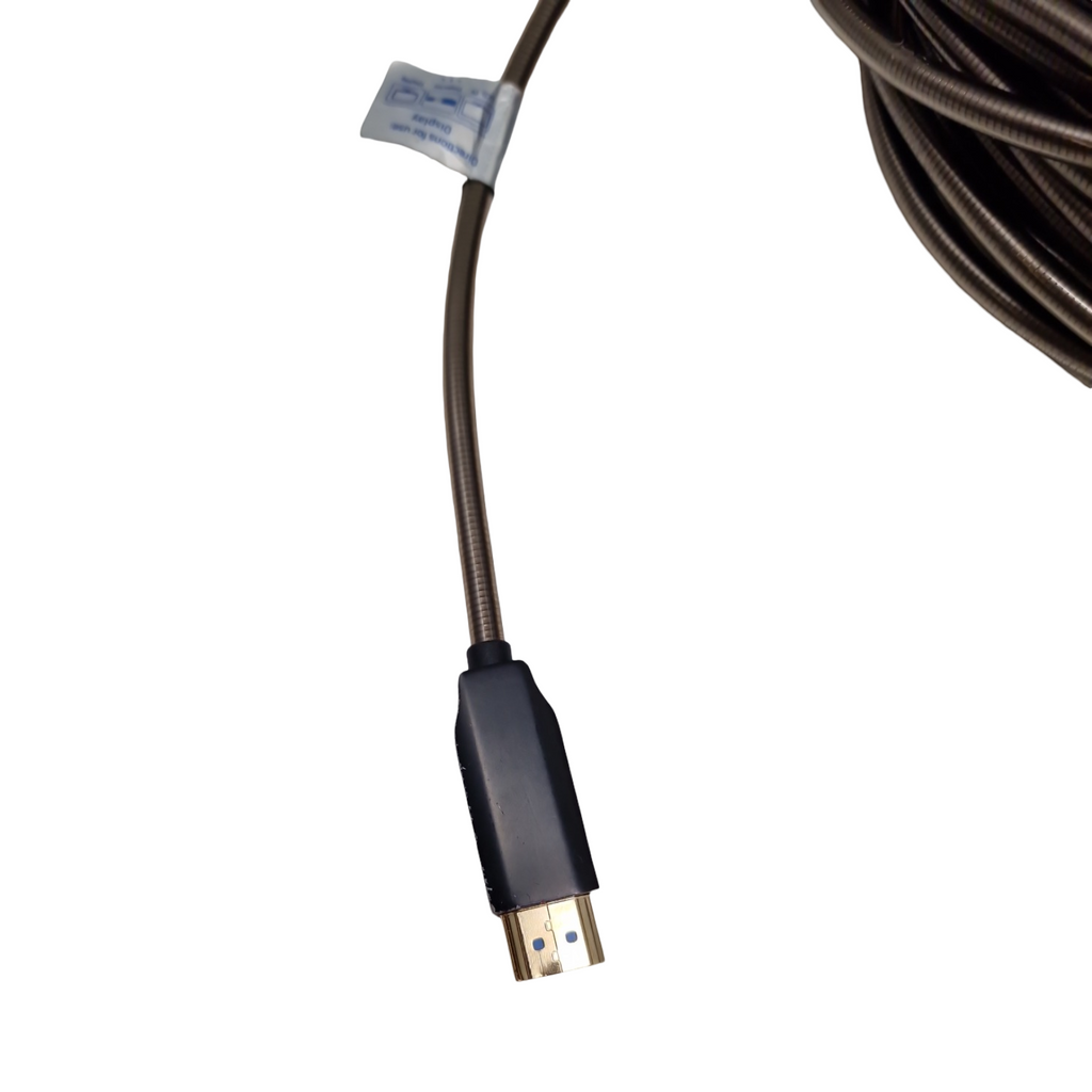 HDMI Kabel 2.1 AOC Glasfaser Metallarmierung 48Gbps Ultra High Speed 50m HDR kompatibel mit PS5 Xbox X Serie PC