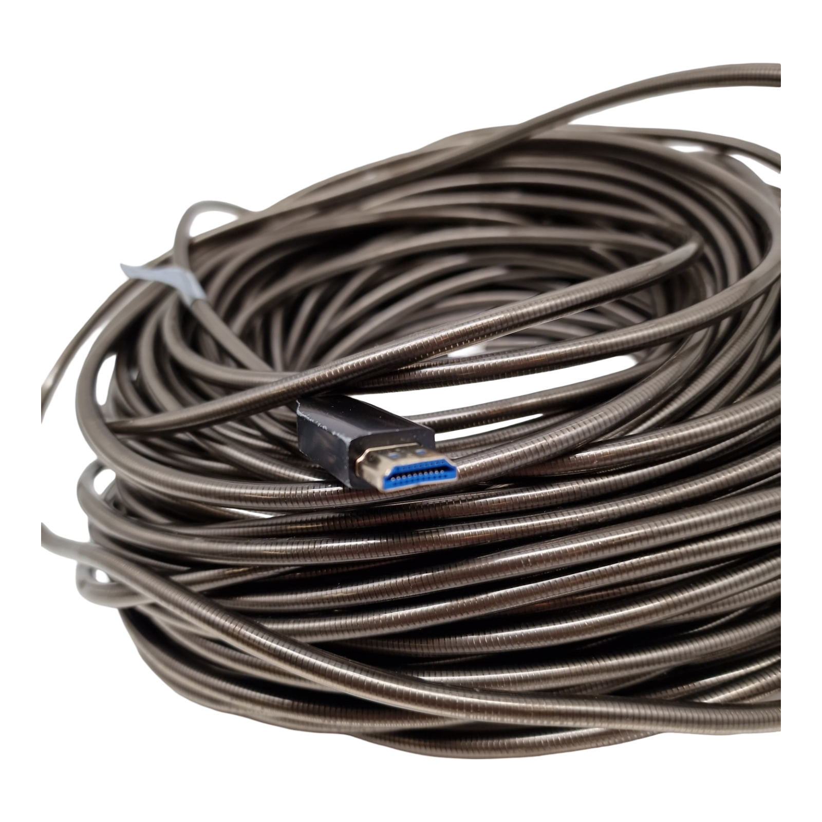 HDMI Kabel 2.1 AOC Glasfaser Metallarmierung 48Gbps Ultra High Speed 50m HDR kompatibel mit PS5 Xbox X Serie PC